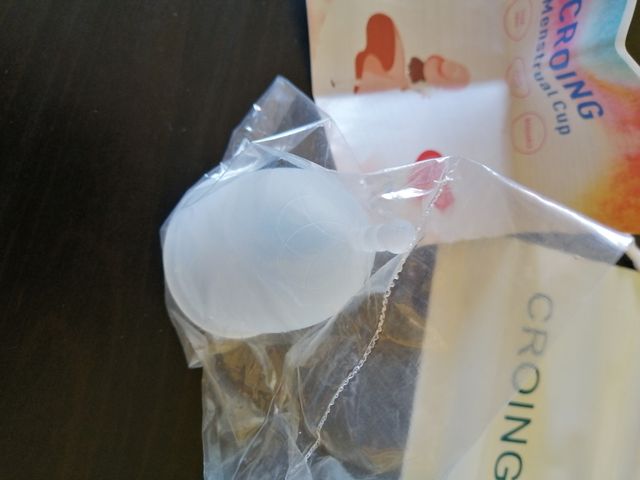 Copa menstrual nueva talla L