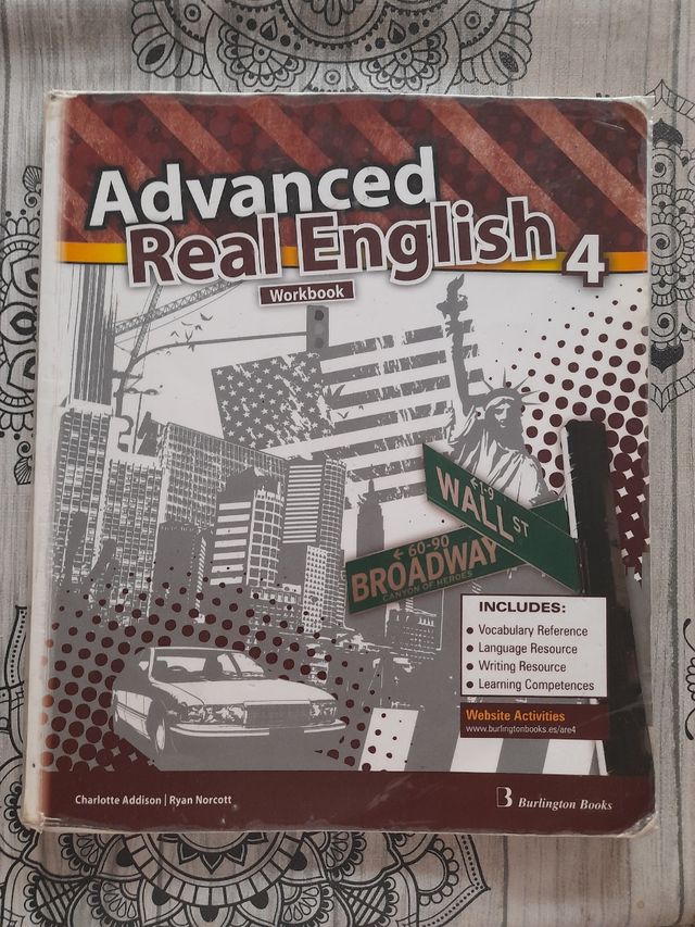 Libro Inglés de 4ESO, Advanced Real English