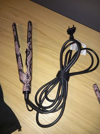 Rizador, plancha grande y pequeña.