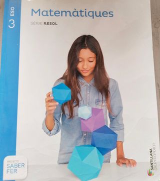 Libro de matemáticas tercero ESO