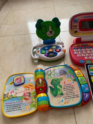 Lote ordenadores juguete niños