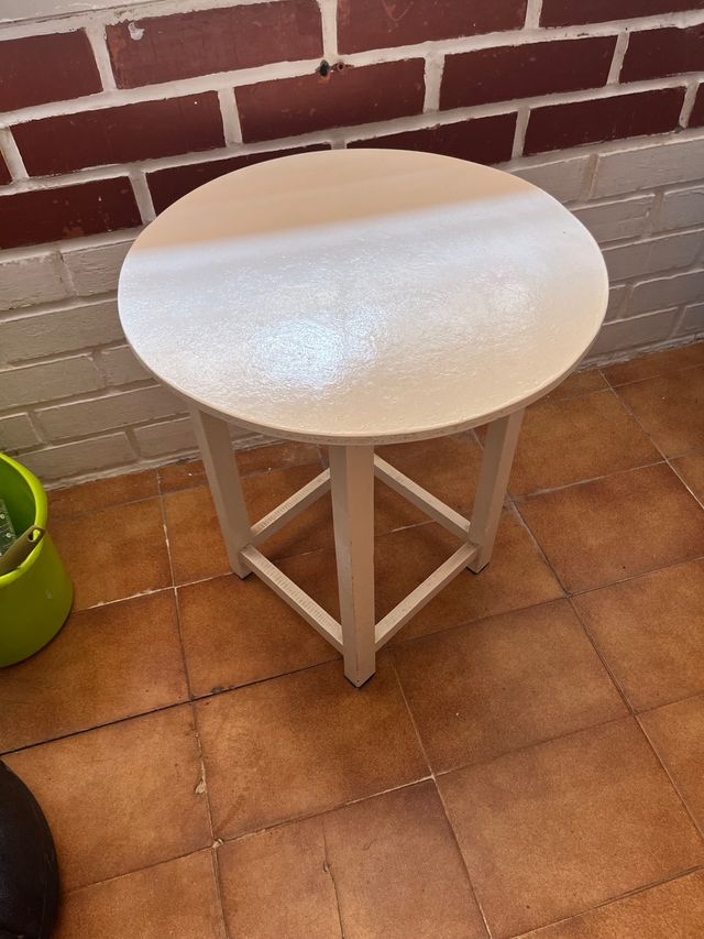 mesa camilla auxiliar vestida