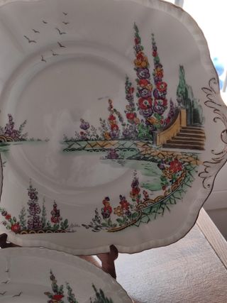 Juego de Postre Art Decó Phoenix China