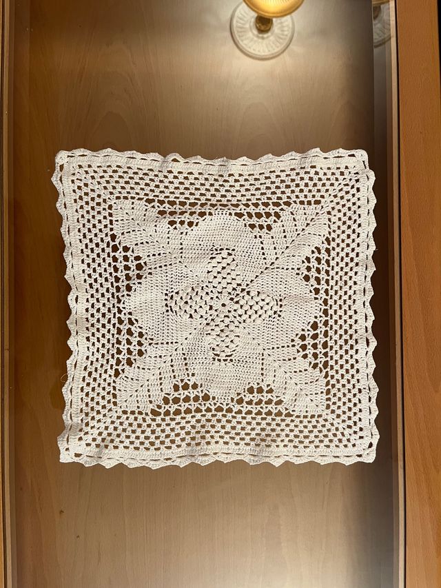 juego tapetes de ganchillo