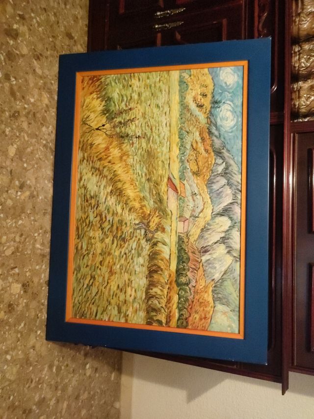 Cuadro pintado a mano