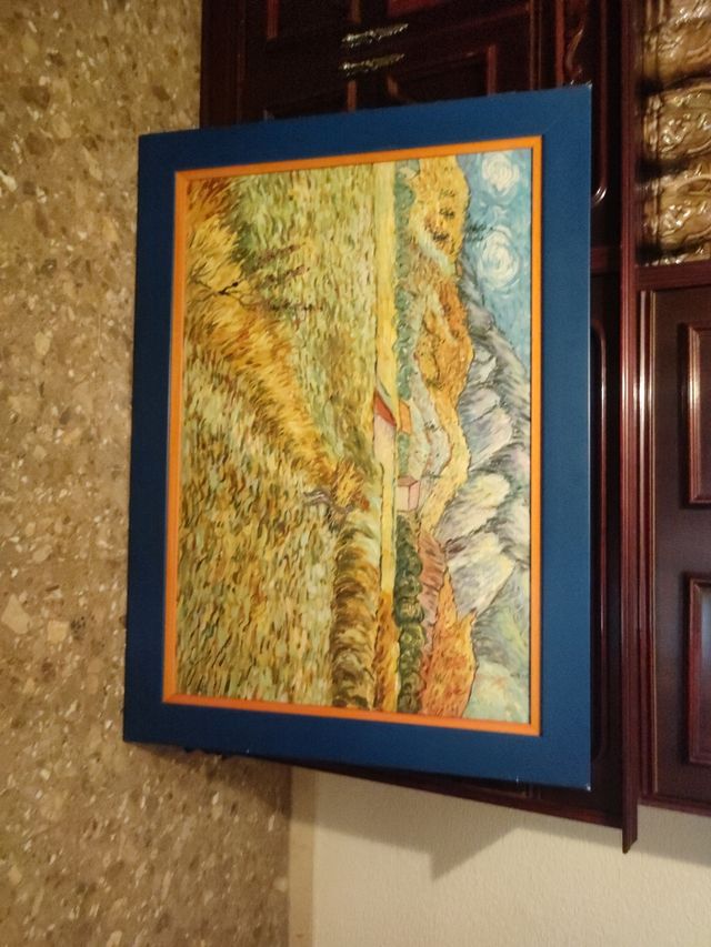 Cuadro pintado a mano