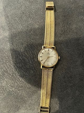 Reloj vintage omega oro 18k peso 60.67gramos 