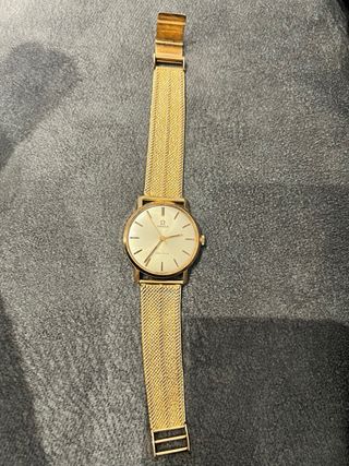 Reloj vintage omega oro 18k peso 60.67gramos 