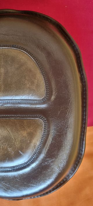 Asiento harley davidson cuero