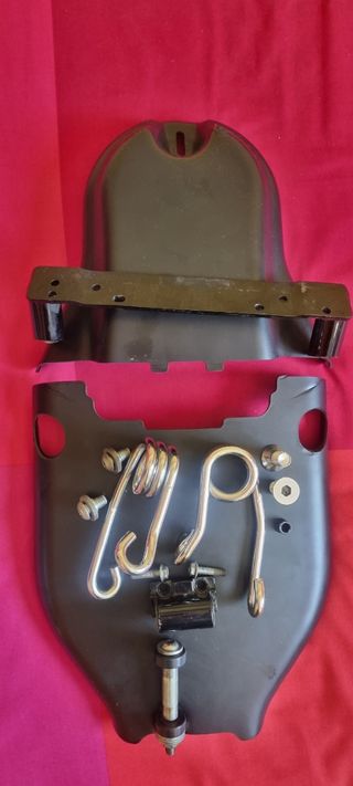 Asiento harley davidson cuero