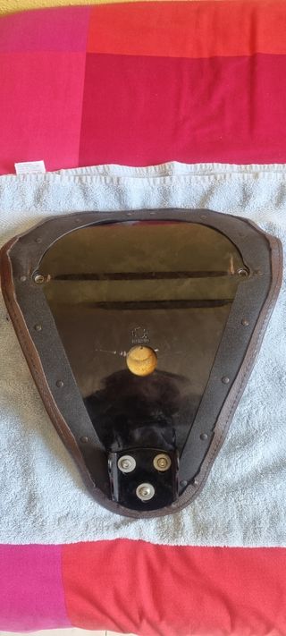 Asiento harley davidson cuero