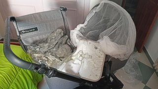 Carrito Jane muum gris trío, silla
