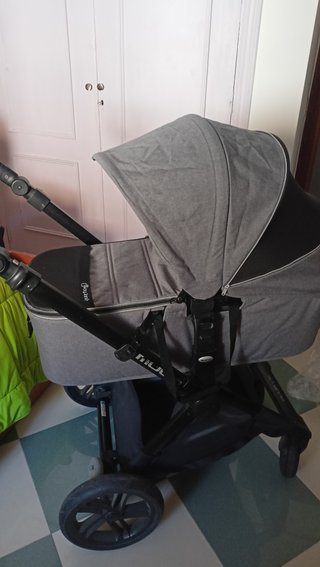 Carrito Jane muum gris trío, silla