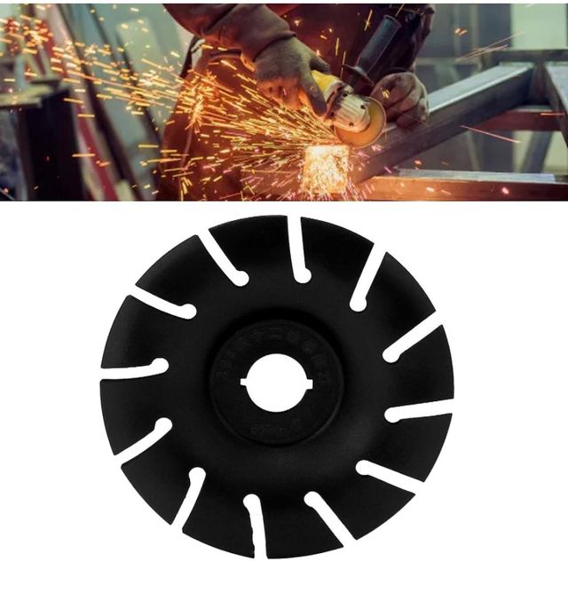 Disco per intaglio del legno nero