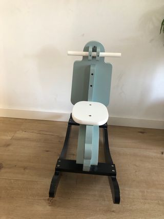 Balancin moto vespa madera como nuevo