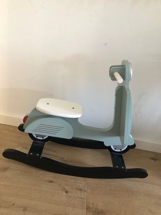Balancin moto vespa madera como nuevo