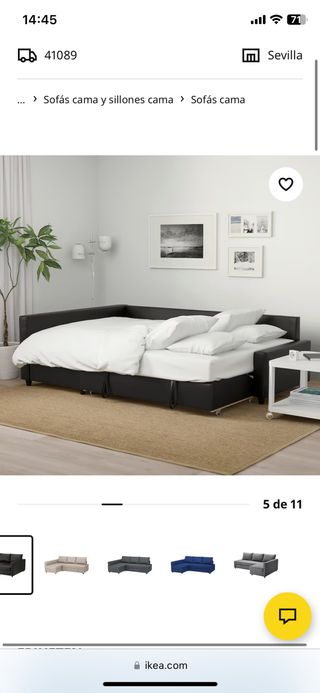 cheslong sofa cama ikea