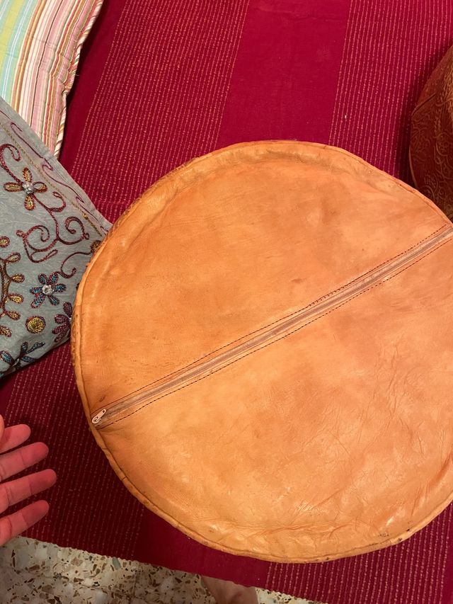 Pufs de piel (marruecos)