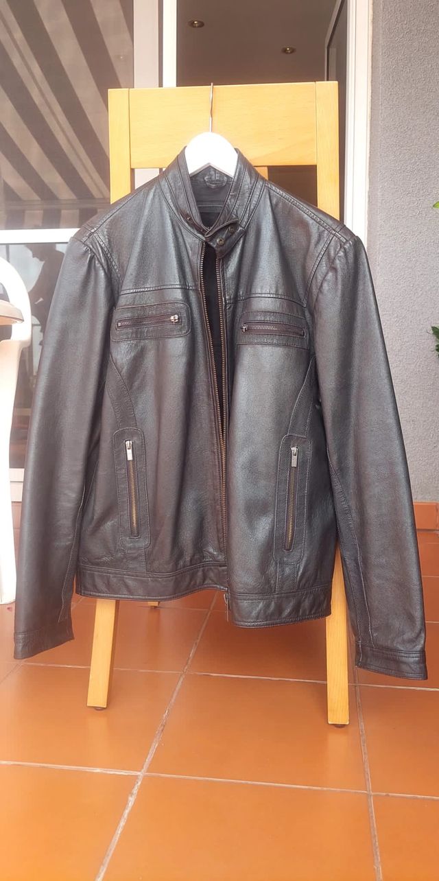 Chaqueta de piel