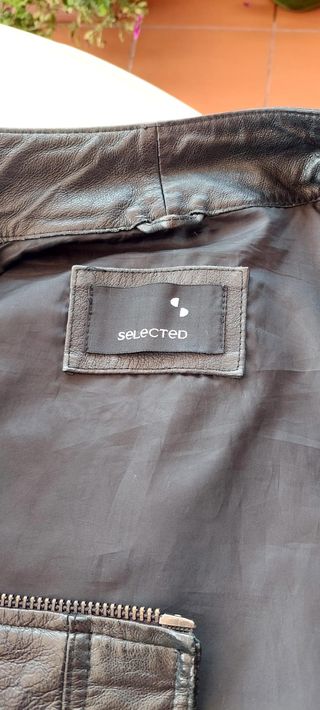 Chaqueta de piel