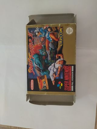 Street Fighter II Pal España Snes Super Nintendo