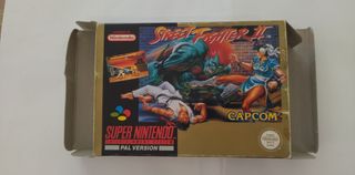 Street Fighter II Pal España Snes Super Nintendo