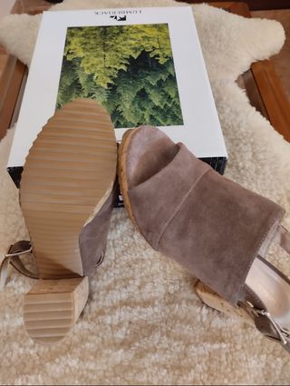 Sandalia de ante, T36