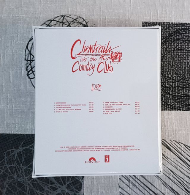 Lana del Rey "Chemtrails over the CC" Box set.