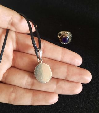 Conjunto de Amatista y Plata de Ley.