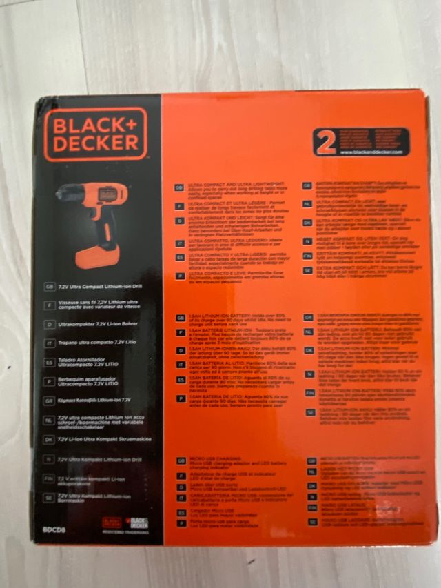 Trapano avvitatore Black and Decker