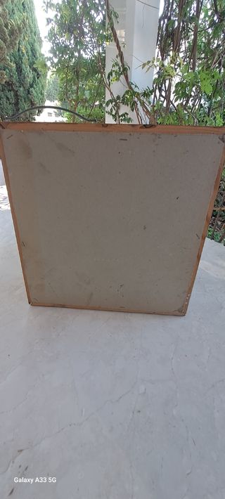 juguetes de madera antiguos de 2 norias pintados