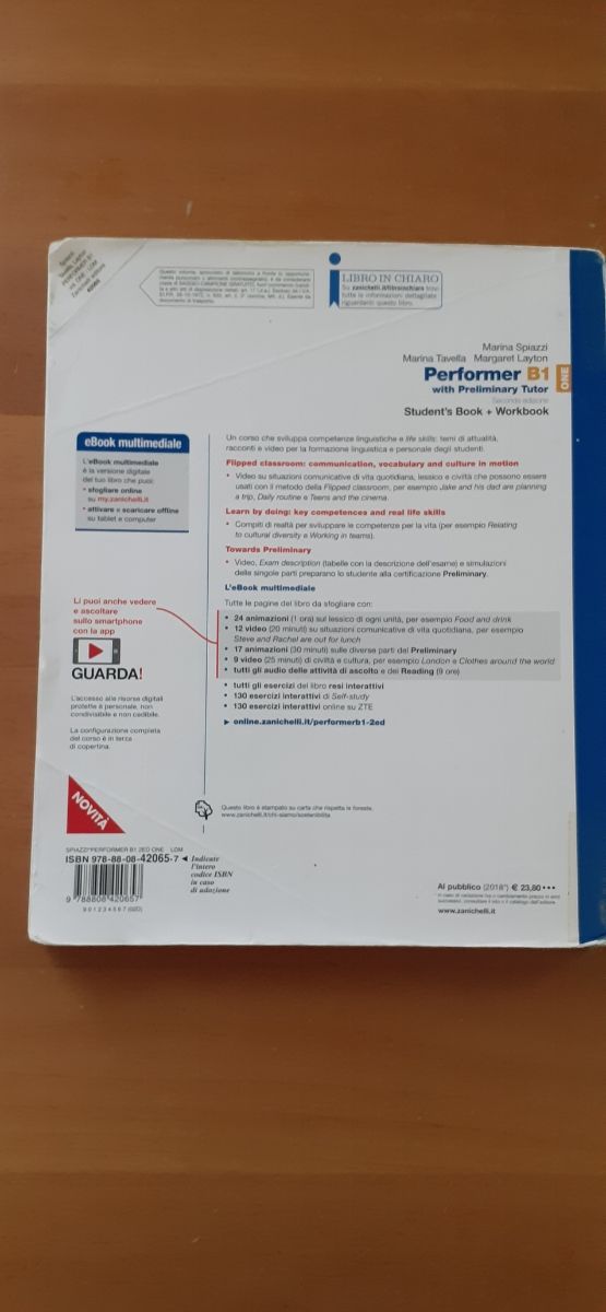 "Performer B1" ISBN 9788808420657