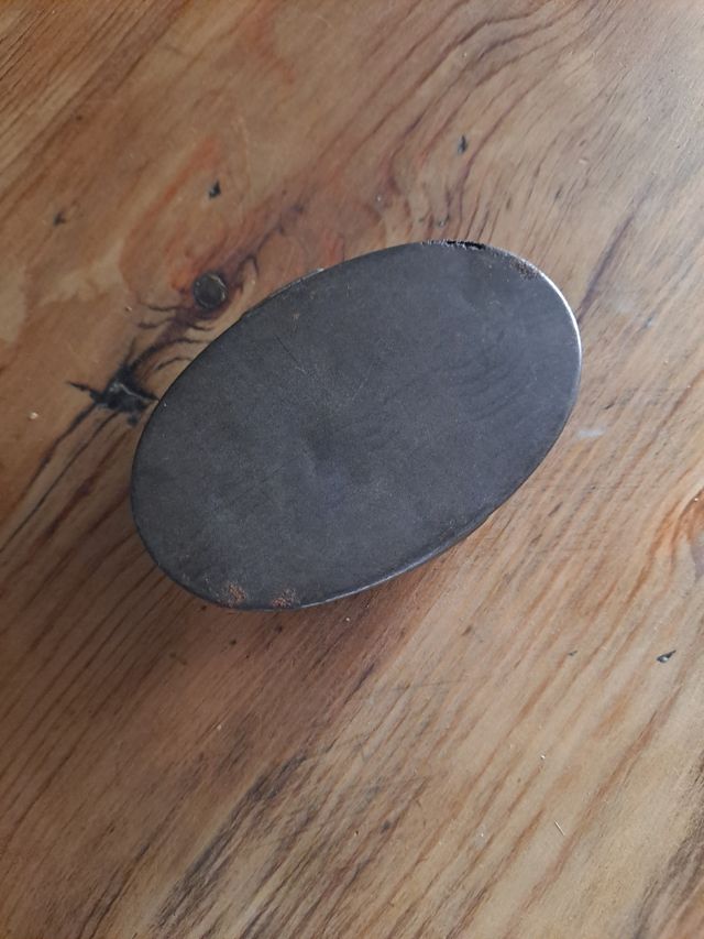 Scatola doppia in metallo/Scatola doppia in metallo antica