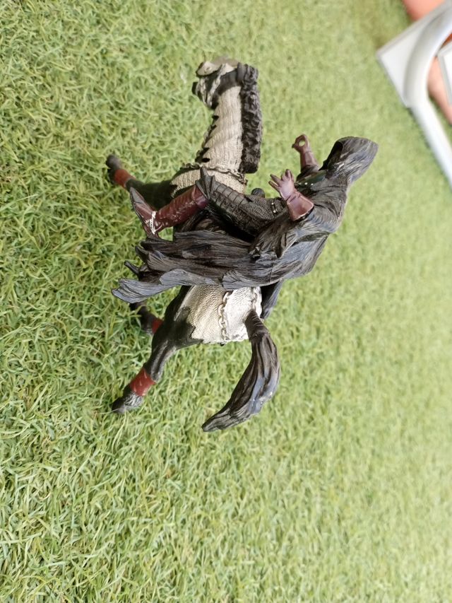 Figuras de potrillos de percherones