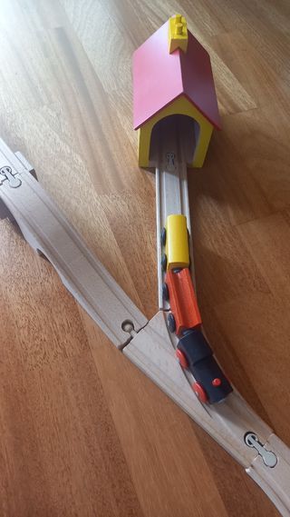 Juego básico tren madera Ikea