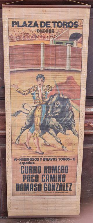 Cartel Taurino años 70s