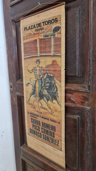 Cartel Taurino años 70s