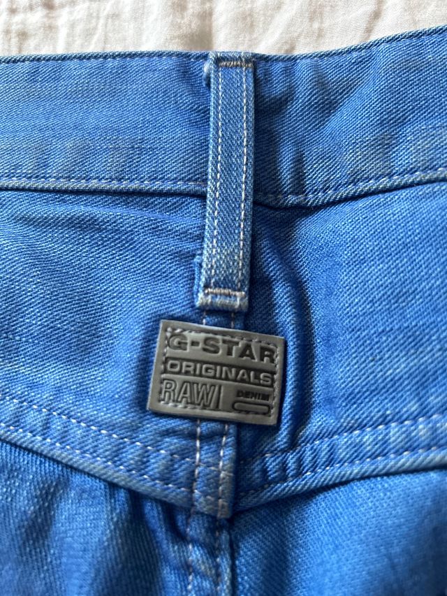 Bermuda vaquera G-Star azul