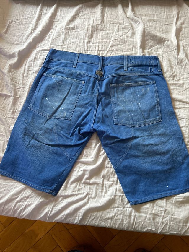 Bermuda vaquera G-Star azul