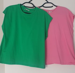 LOTE DE 2 CAMISETAS ZARA