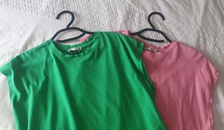 LOTE DE 2 CAMISETAS ZARA