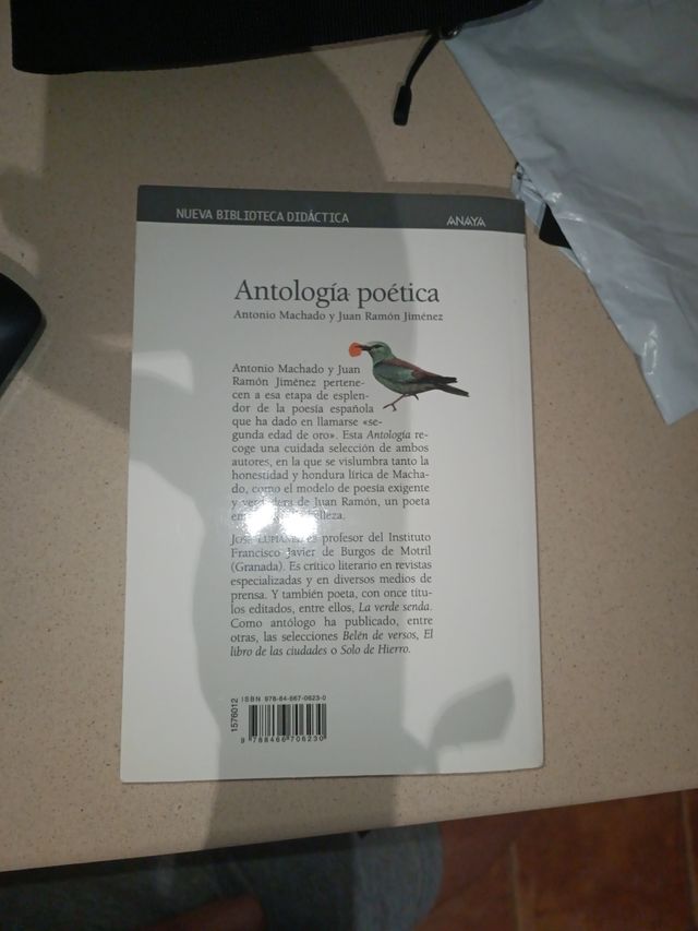 Libro de Lectura Antología Poética