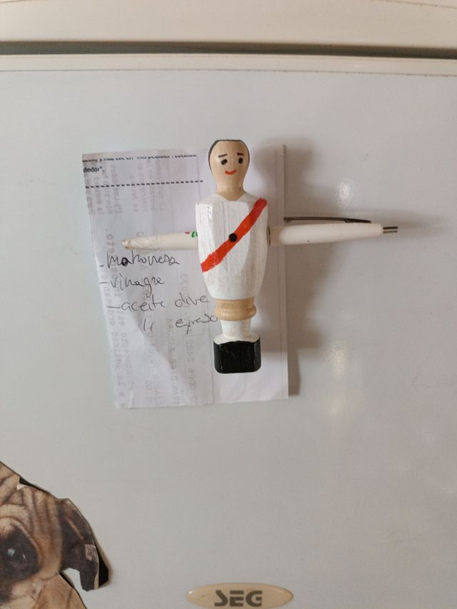 Imán futbolín rayo vallecano