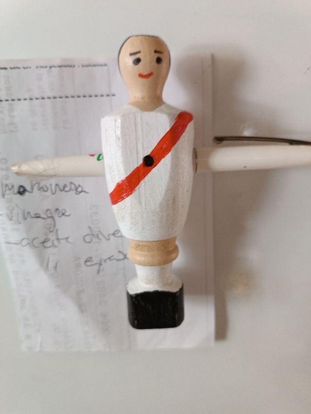 Imán futbolín rayo vallecano