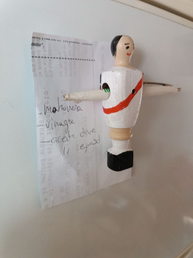 Imán futbolín rayo vallecano