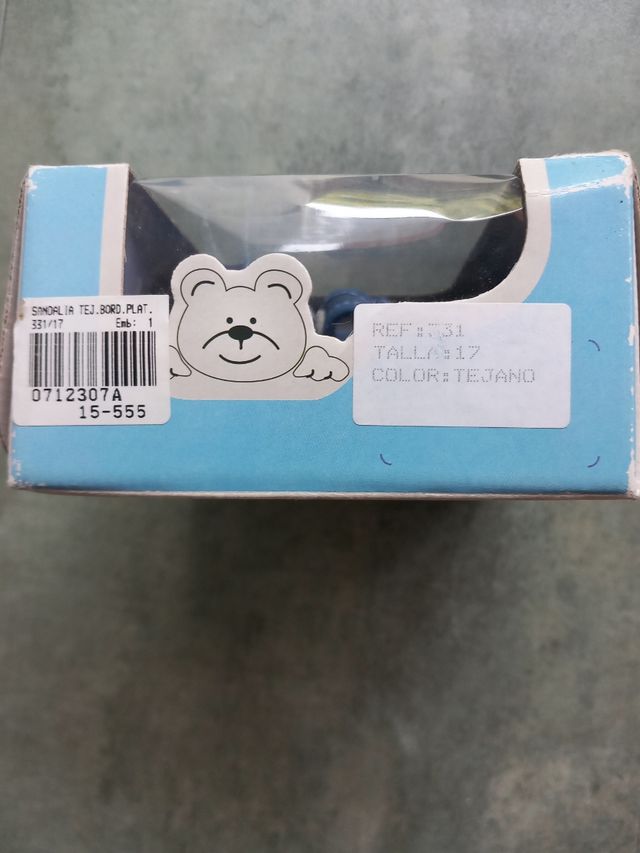 SANDALIAS BEBÉ TEJANO N.17