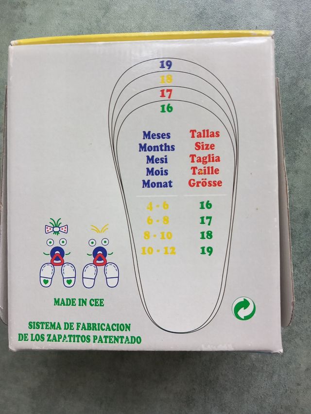 SANDALIAS BEBÉ TEJANO N.17