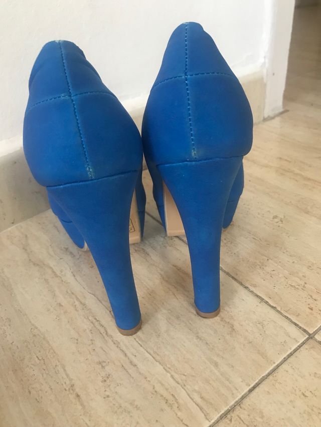 zapato tacon alto fiesta