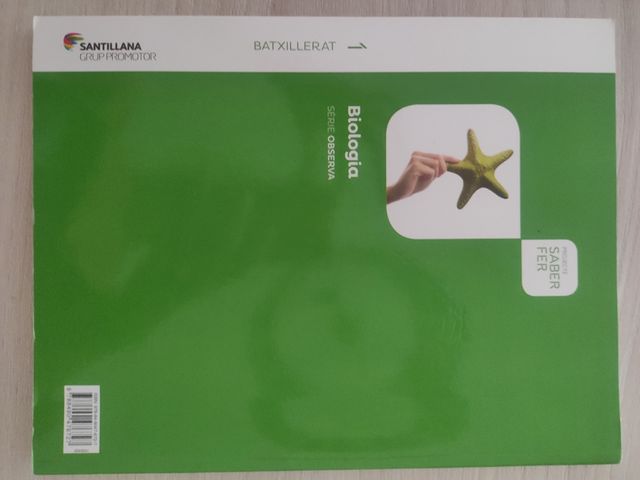 Libro Biologia 1o Bachillerato