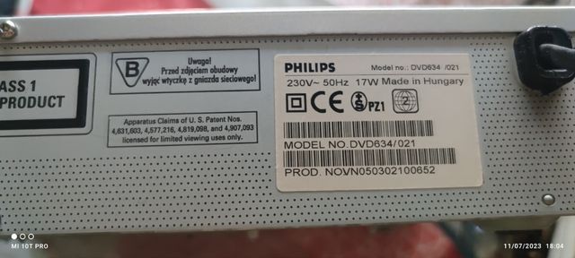 REPRODUCTOR DVD Y CD.